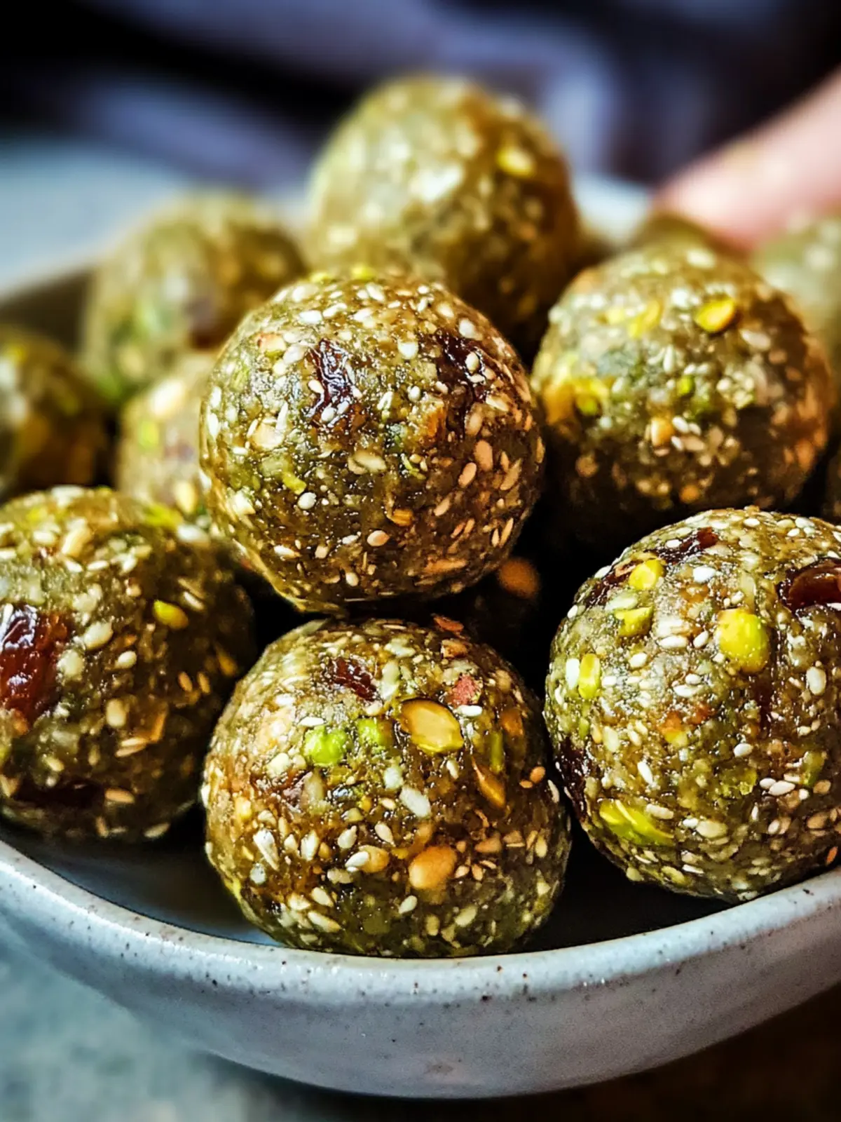 Pistachio Date Energy Balls for a Boost of Pure Energy 5 Pistachio Date Energy Balls