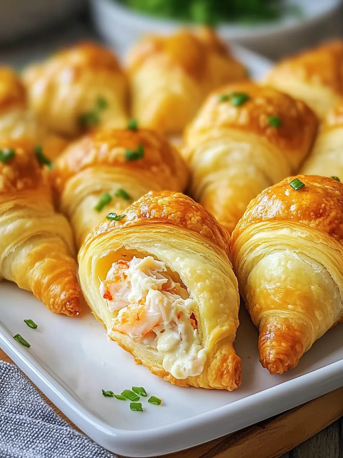 Delicious Crab and Cream Cheese Filled Crescent Rolls Recipe 2 Crab and Cream Cheese Filled Crescent Rolls