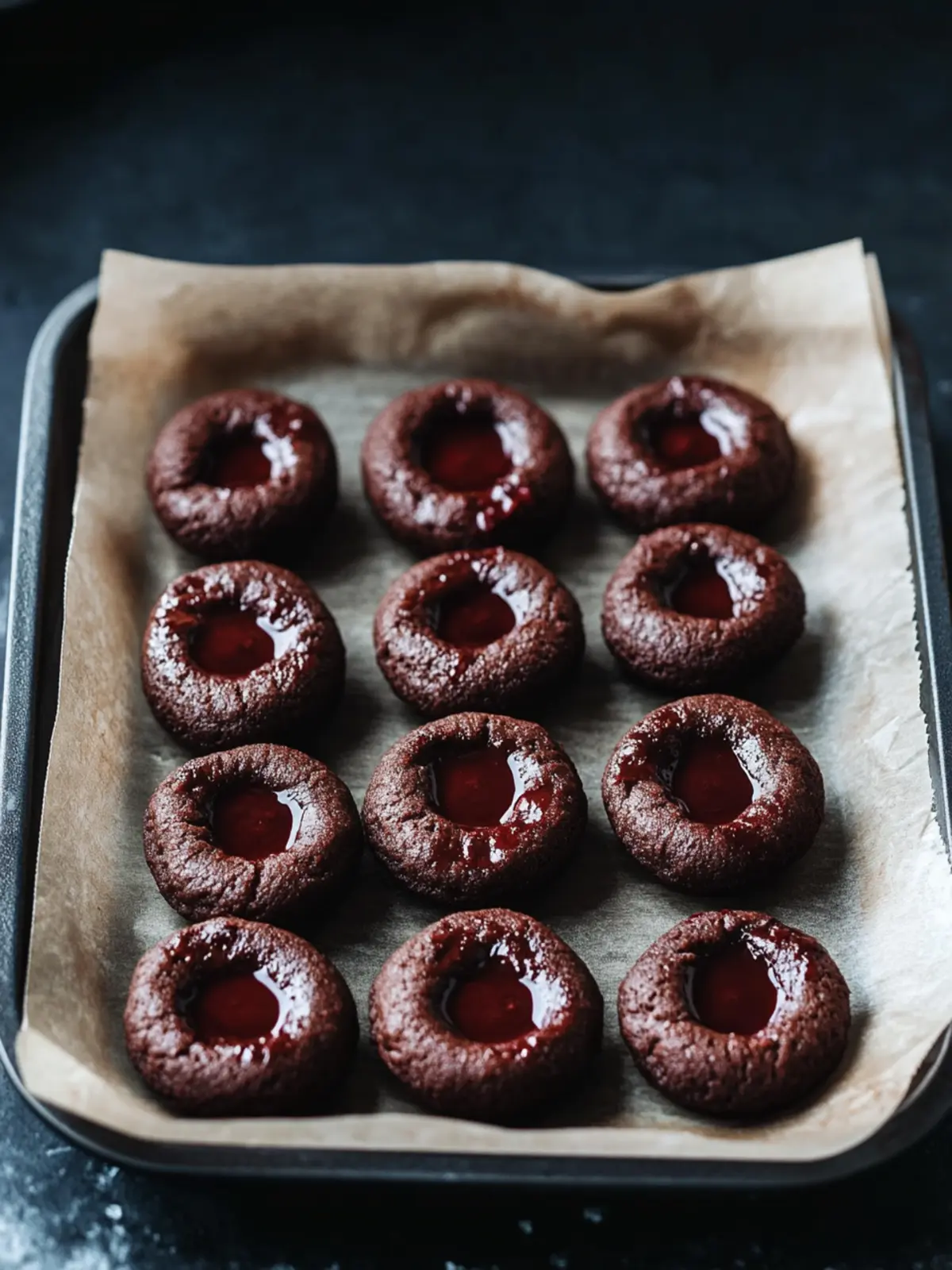 Irresistible Chocolate Cherry Thumbprint Cookies You’ll Love 5 Chocolate Cherry Thumbprint Cookies