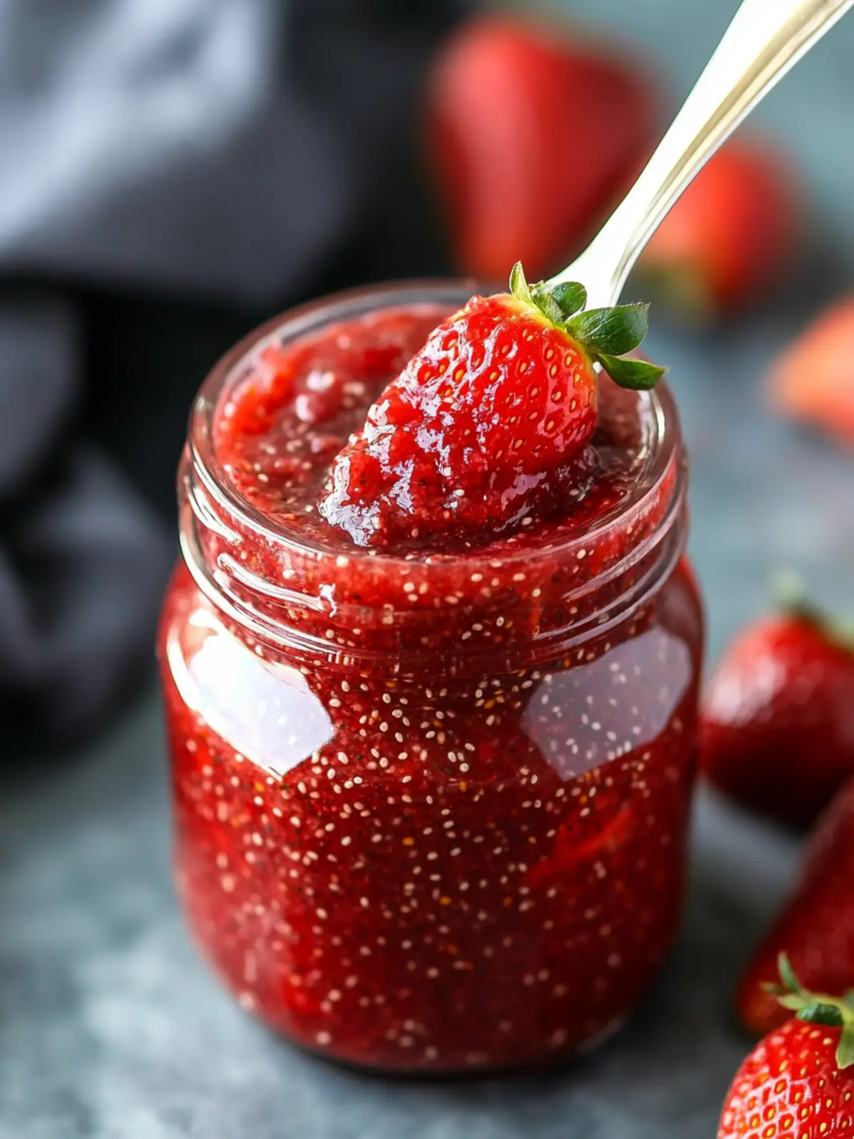 Easy 3-Ingredient Strawberry Chia Jam That Pops with Flavor 5 Easy 3-Ingredient Strawberry Chia Jam