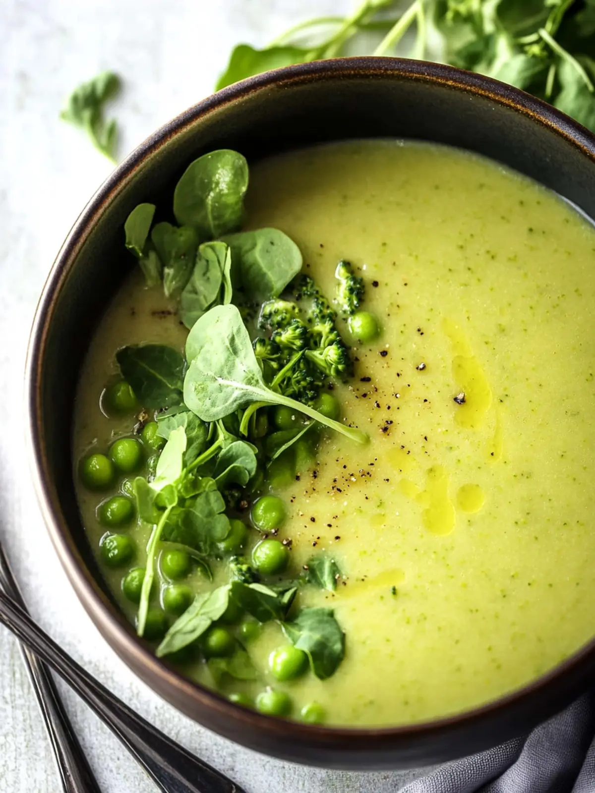 Creamy Broccoli and Pea Soup That Wows Your Taste Buds 5 Broccoli and Pea Soup