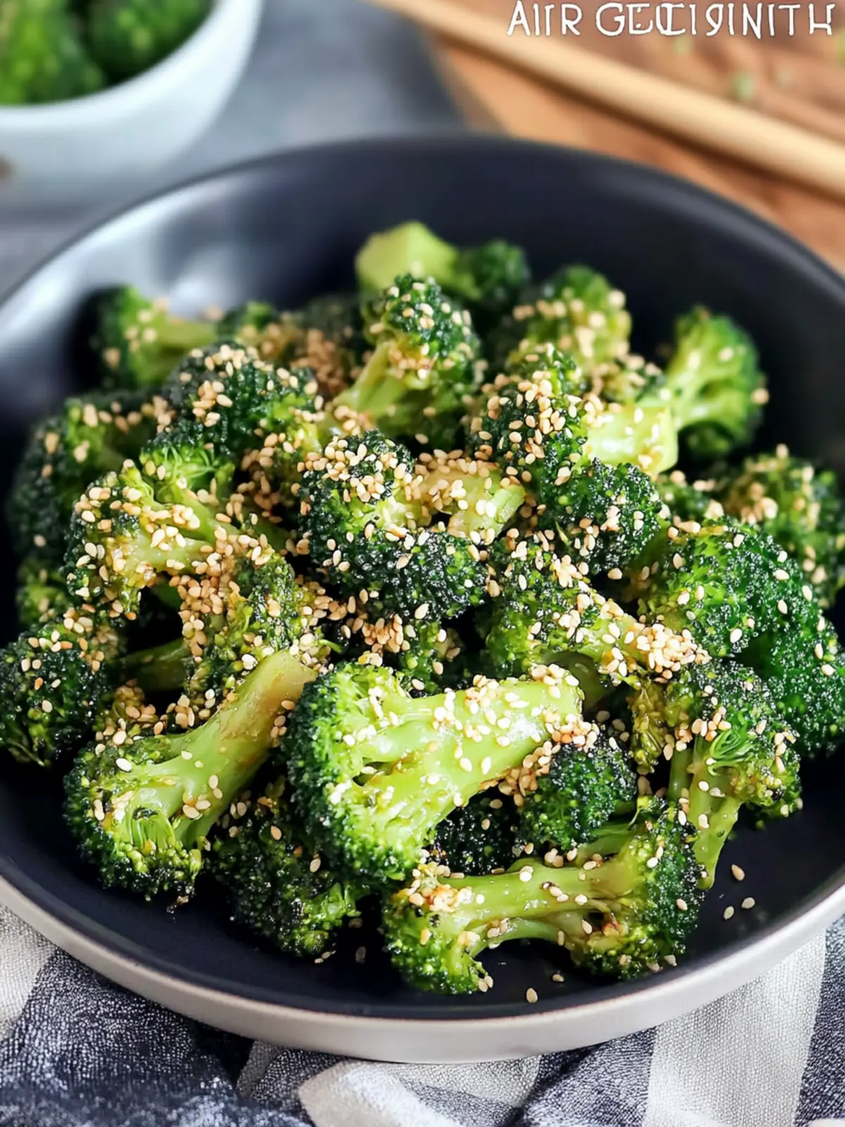 Air Fryer Asian Sesame Broccoli: Crispy Flavor in Minutes 2 Air Fryer Asian Sesame Broccoli