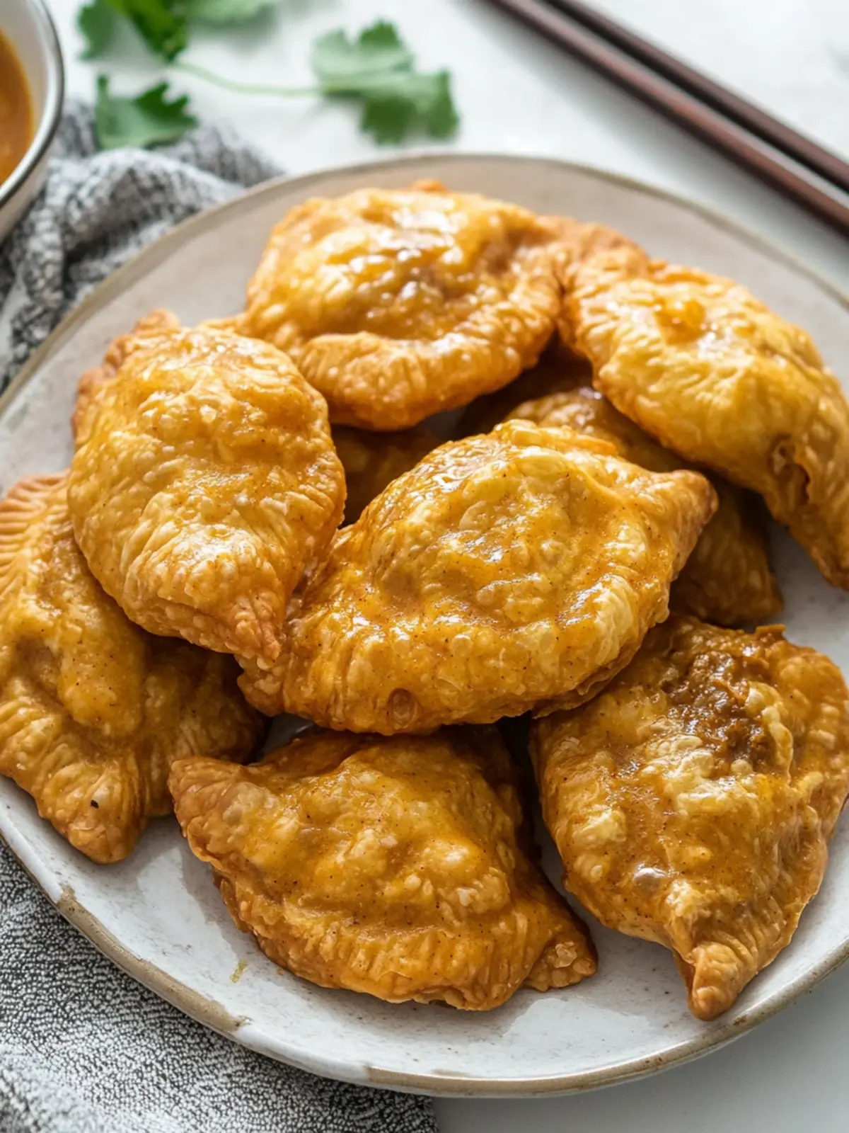 Delicious Chinese Curry Gluten Puffs You Can Make at Home 2 Chinese Curry Gluten Puffs