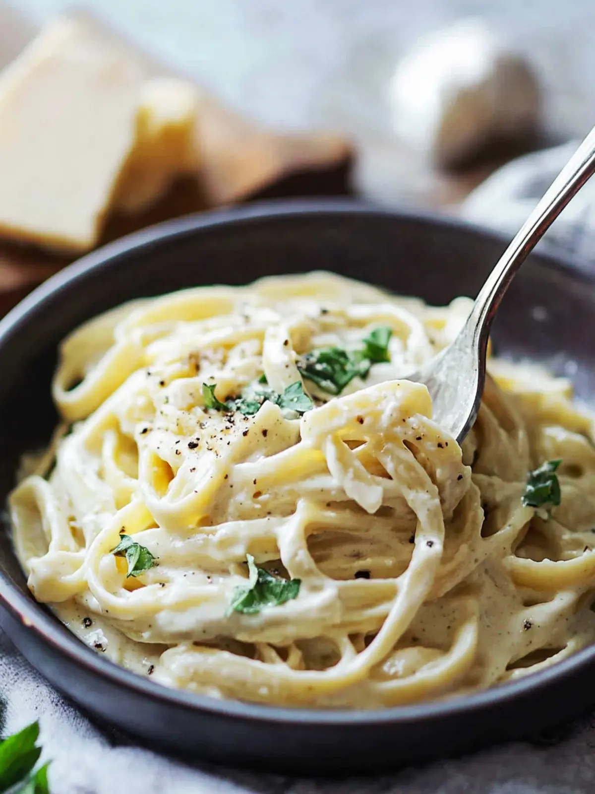 Creamy Healthy Alfredo Sauce with Cauliflower Magic 2 Healthy Alfredo Sauce