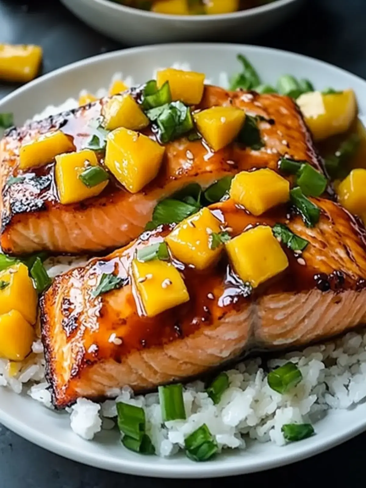 Grill Up Mango Teriyaki Salmon for a Tropical Twist 3 Mango Teriyaki Salmon