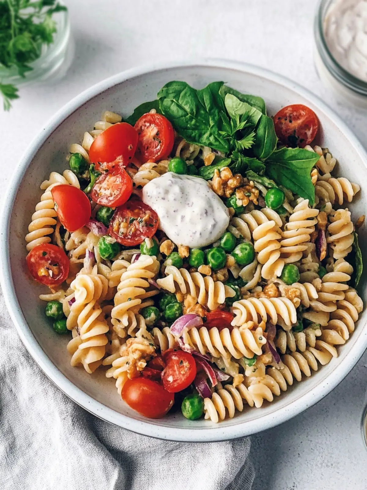 Vegan Pasta Salad With Creamy Nut Butter Sauce You’ll Love 5 Vegan Pasta Salad With Creamy Nut Butter Sauce