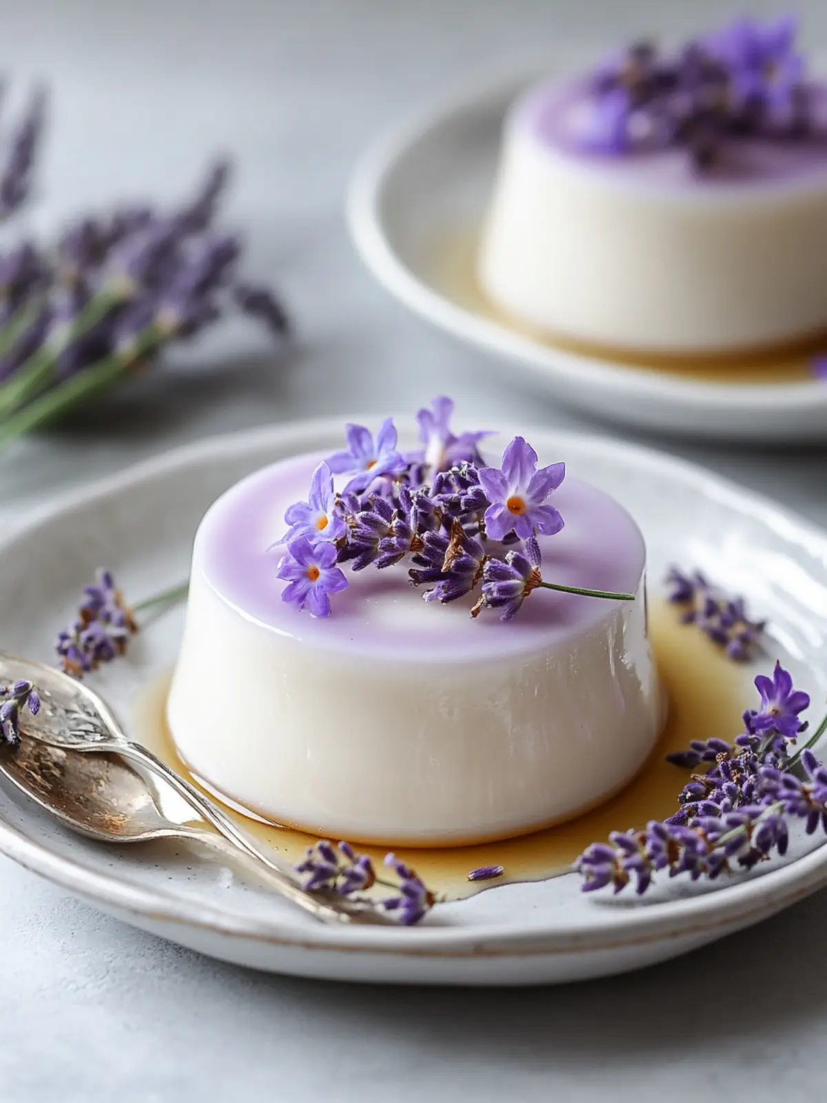Lavender Honey Panna Cotta for a Dreamy Dessert Night 2 Lavender Honey Panna Cotta