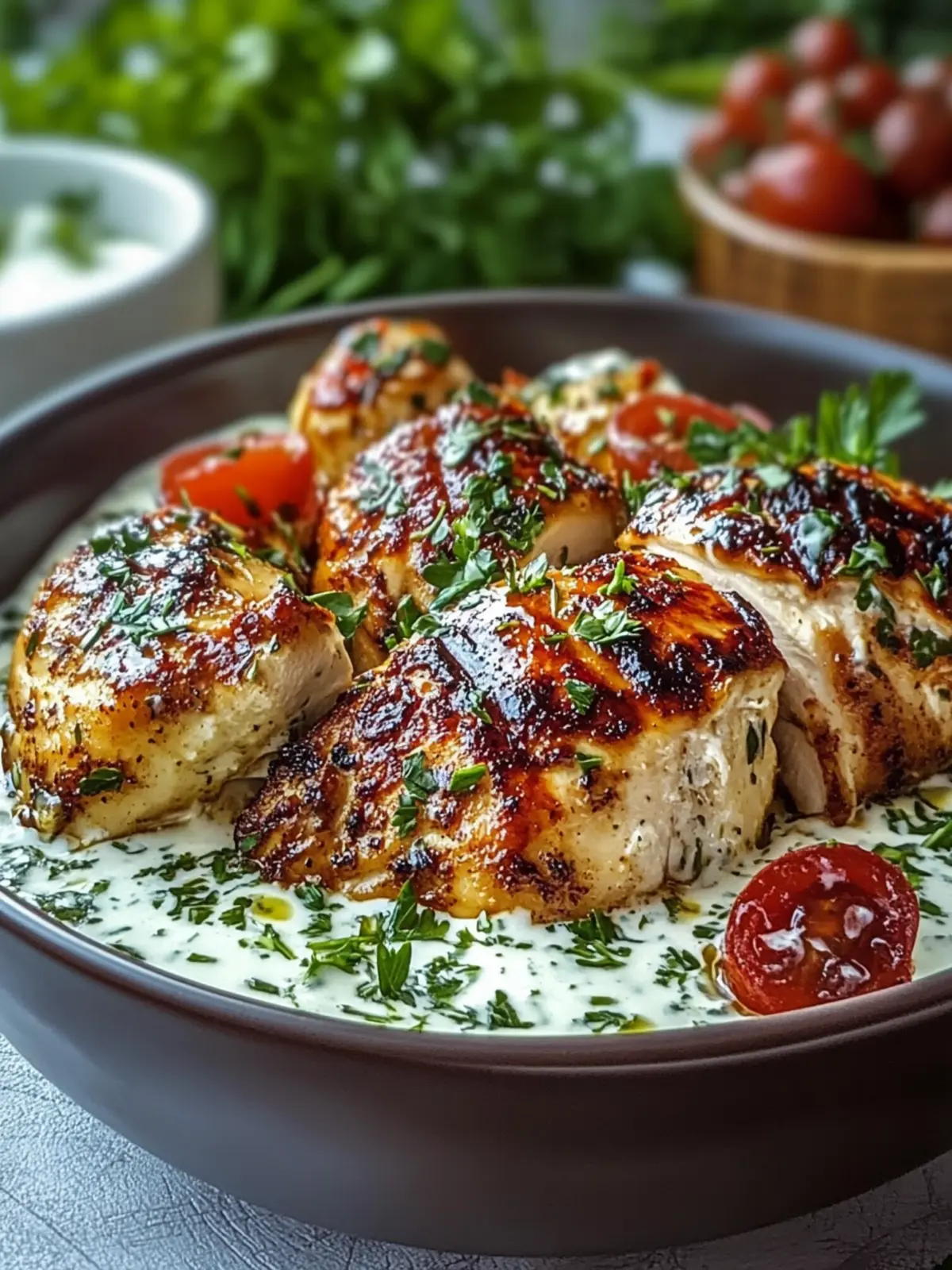 Irresistible Turkish Chicken with Creamy White Sauce Recipe 2 Turkish Chicken with Creamy White Sauce