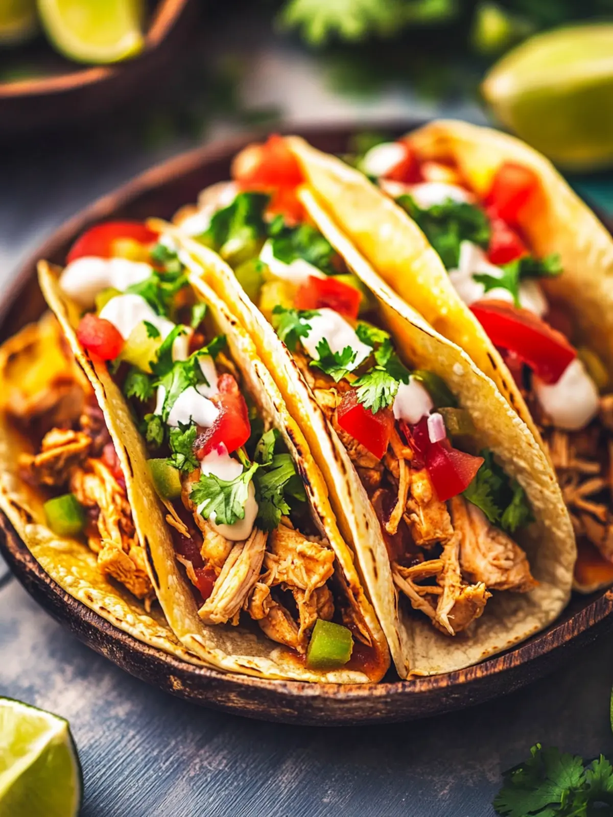 Savory Crock Pot Chicken Tacos That Make Dinner a Snap 2 Crock Pot Chicken Tacos