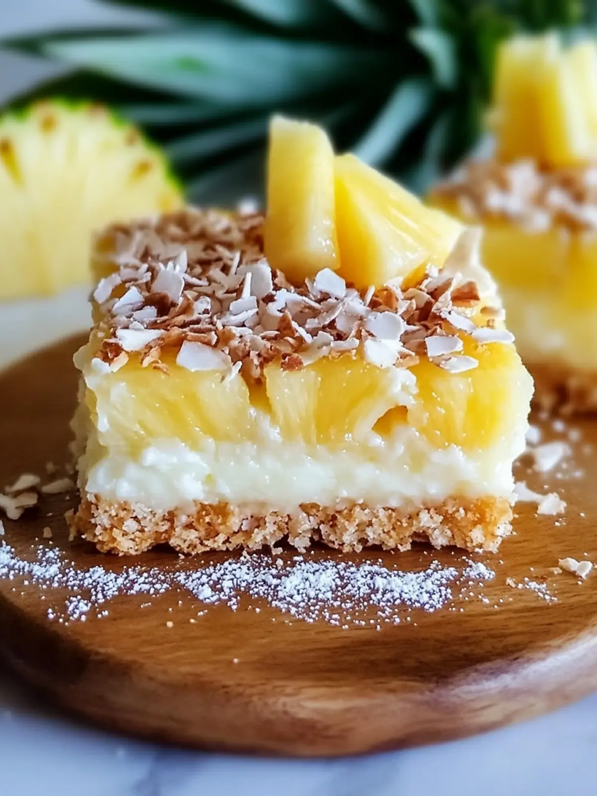 Indulge in Pineapple Bliss Bars for a Tropical Treat 5 Pineapple Bliss Bars