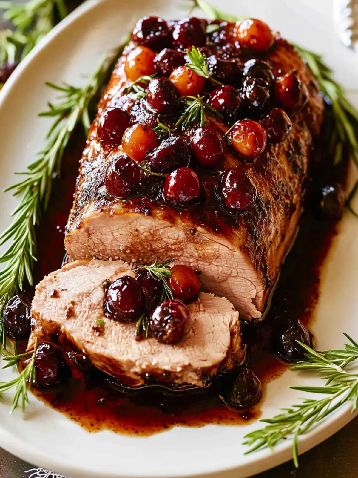 Savory Cherry Balsamic Pork Loin to Impress Your Dinner Guests 3 Cherry Balsamic Pork Loin