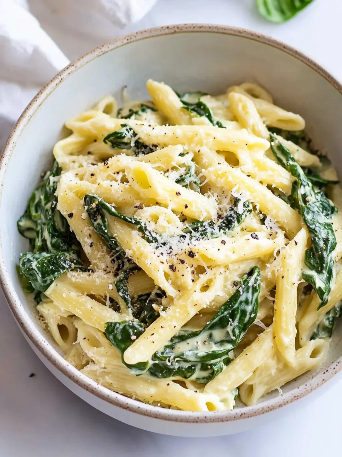Quick and Easy Pasta with Spinach That Delights Your Taste Buds 3 Pasta with Spinach, easy & quick!