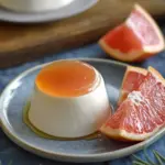 Rosemary Honey Panna Cotta with Grapefruit Jelly Delight 42 rosemary honey panna cotta with grapefruit jelly