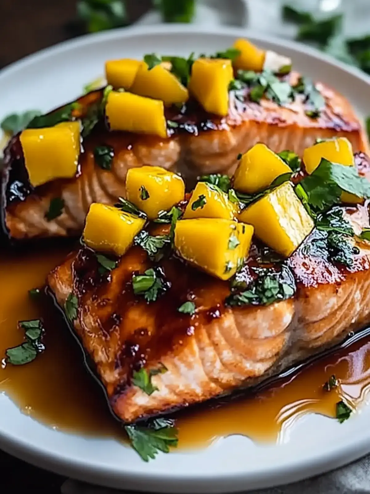 Grill Up Mango Teriyaki Salmon for a Tropical Twist 5 Mango Teriyaki Salmon