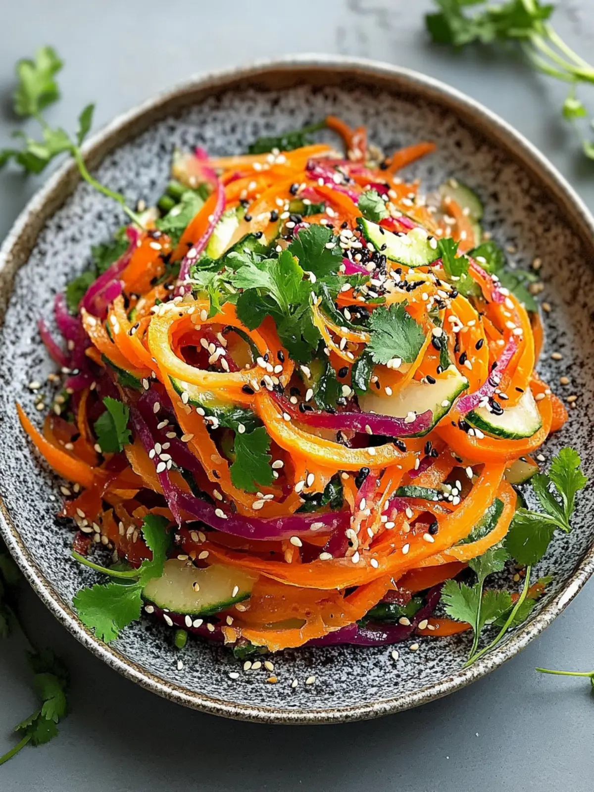 Irresistible Shaved Rainbow Carrot Sesame Salad You’ll Love 2 Irresistible Shaved Rainbow Carrot Sesame Salad
