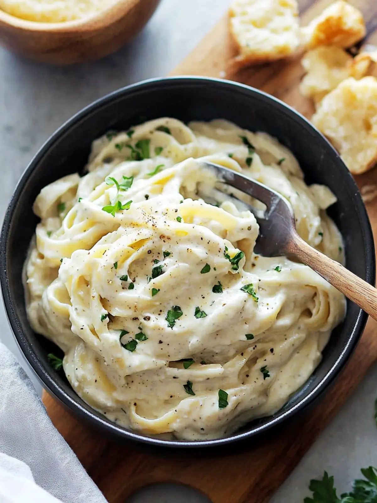 Creamy Healthy Alfredo Sauce with Cauliflower Magic 5 Healthy Alfredo Sauce