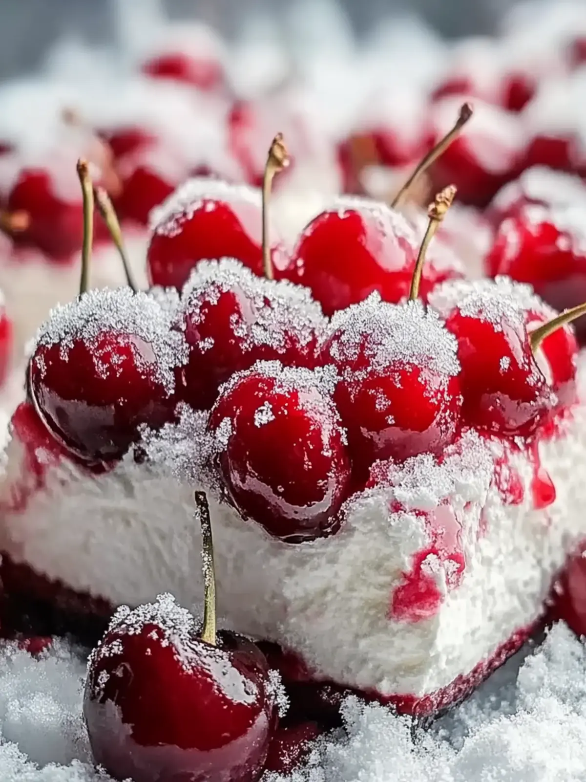 Cherries in the Snow: Indulge in This Creamy Delight! 5 Cherries in the Snow