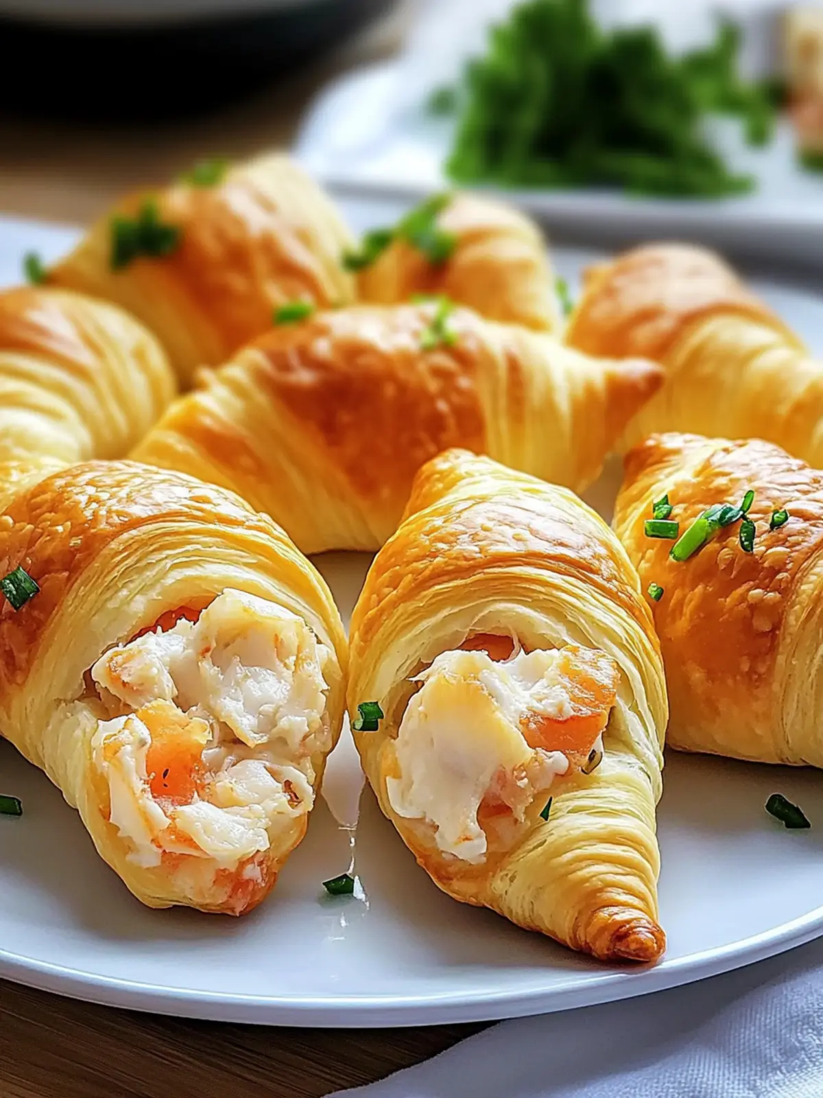 Delicious Crab and Cream Cheese Filled Crescent Rolls Recipe 5 Crab and Cream Cheese Filled Crescent Rolls