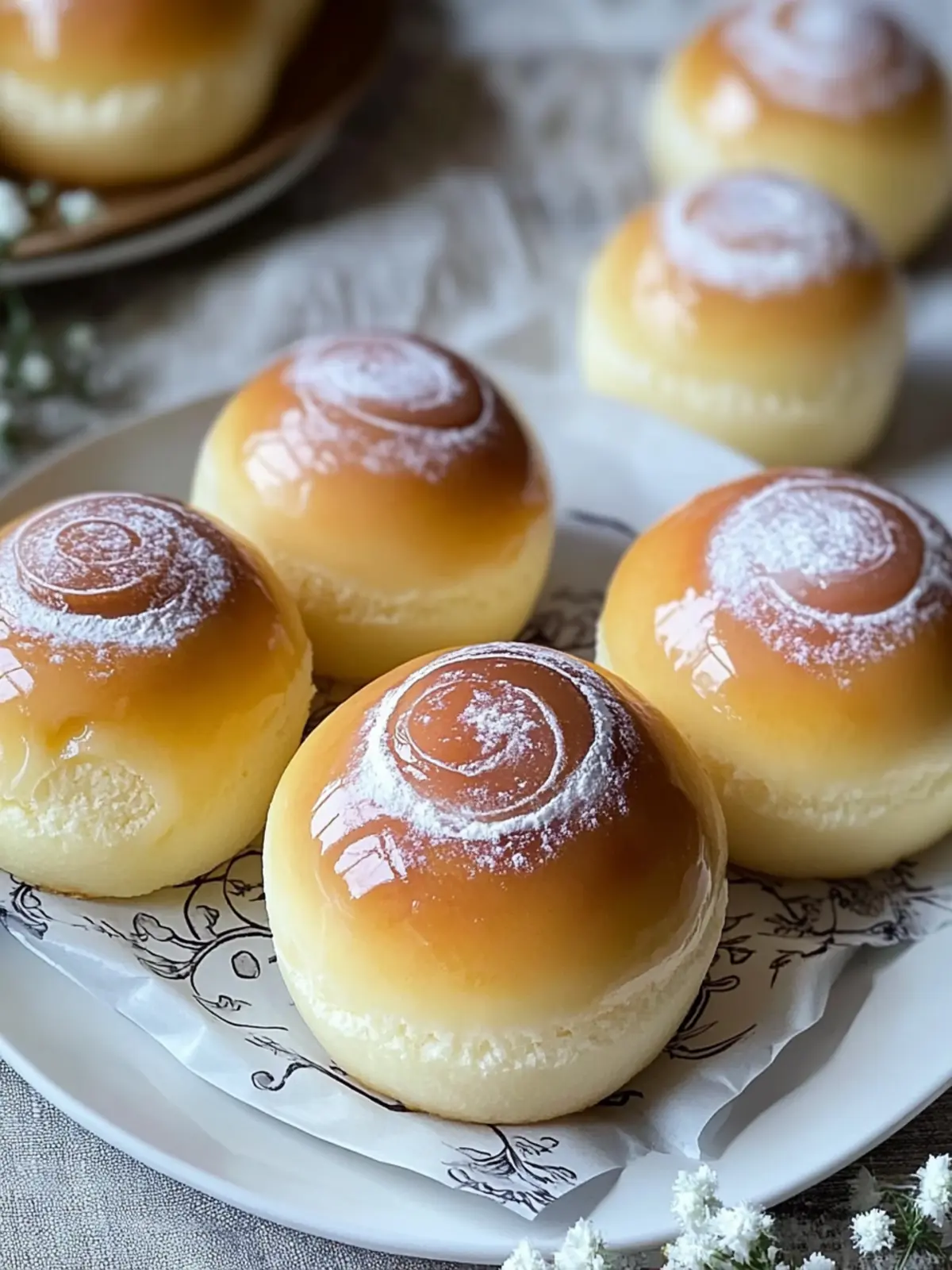Delicious Baked Custard Bun (Cream Pan) Recipe to Savor 2 Baked Custard Bun (Cream Pan)