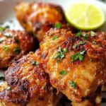 Crispy Air Fried Chicken Thighs with Sweet Honey Glaze 10 Air Fried Chicken Thighs