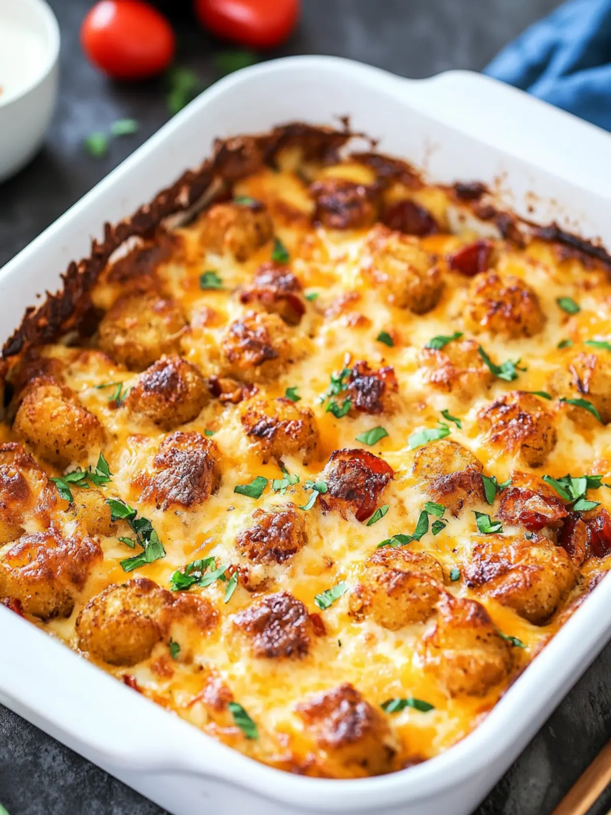 Ultimate Cheesy Tater Tot Breakfast Casserole to Savor 3 Cheesy Tater Tot Breakfast Casserole