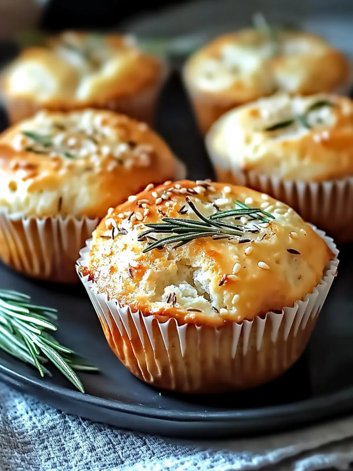 Easy Garlic Rosemary Focaccia Muffins You’ll Crave Daily 3 Easy Garlic Rosemary Focaccia Muffins