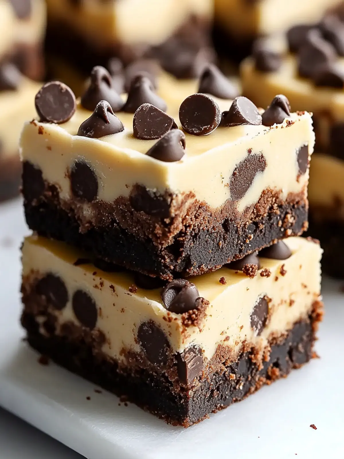 Decadent Chocolate Chip Cookie Dough Brownie Bites to Savor 5 Chocolate Chip Cookie Dough Brownie Bites