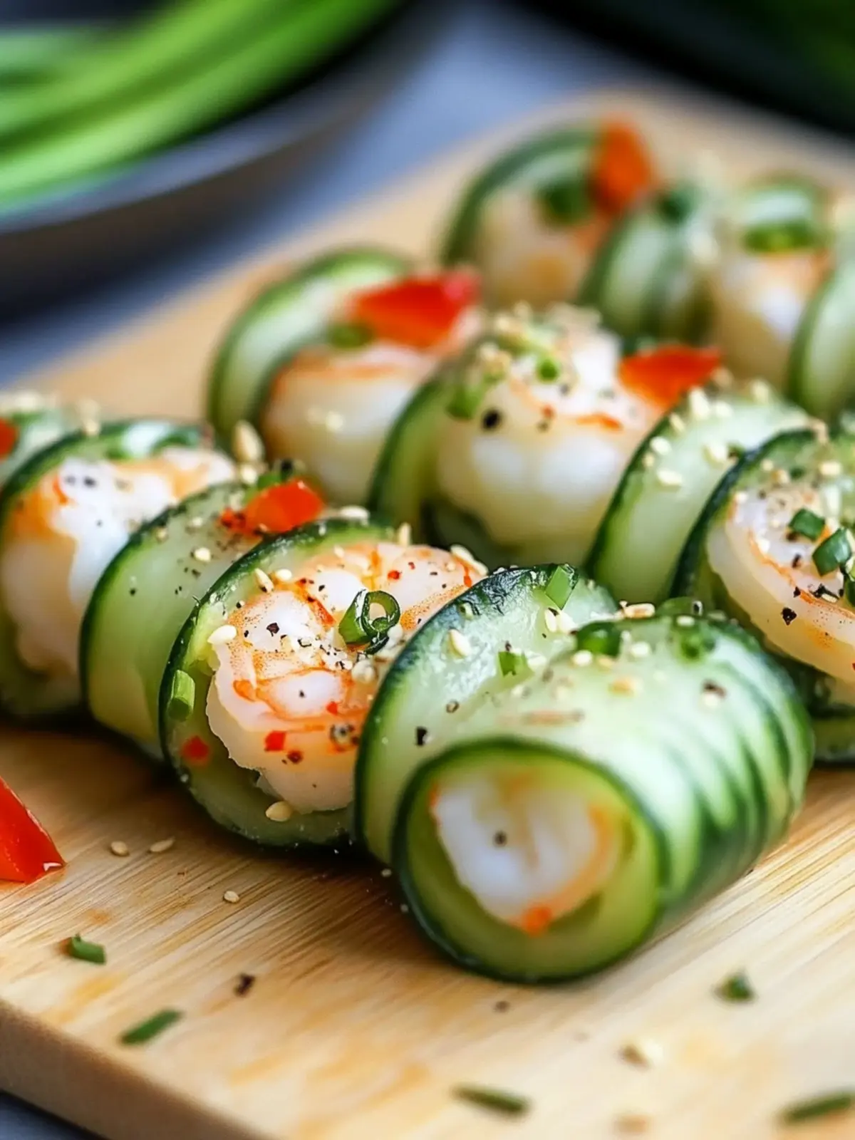 Keto Cucumber Shrimp Roll-Ups for Fresh Flavor Lovers 3 Keto Cucumber Shrimp Roll-Ups