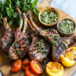 Grilled Lamb Chops with Peaches: A Flavorful Summer Delight 44 Grilled Lamb Chops