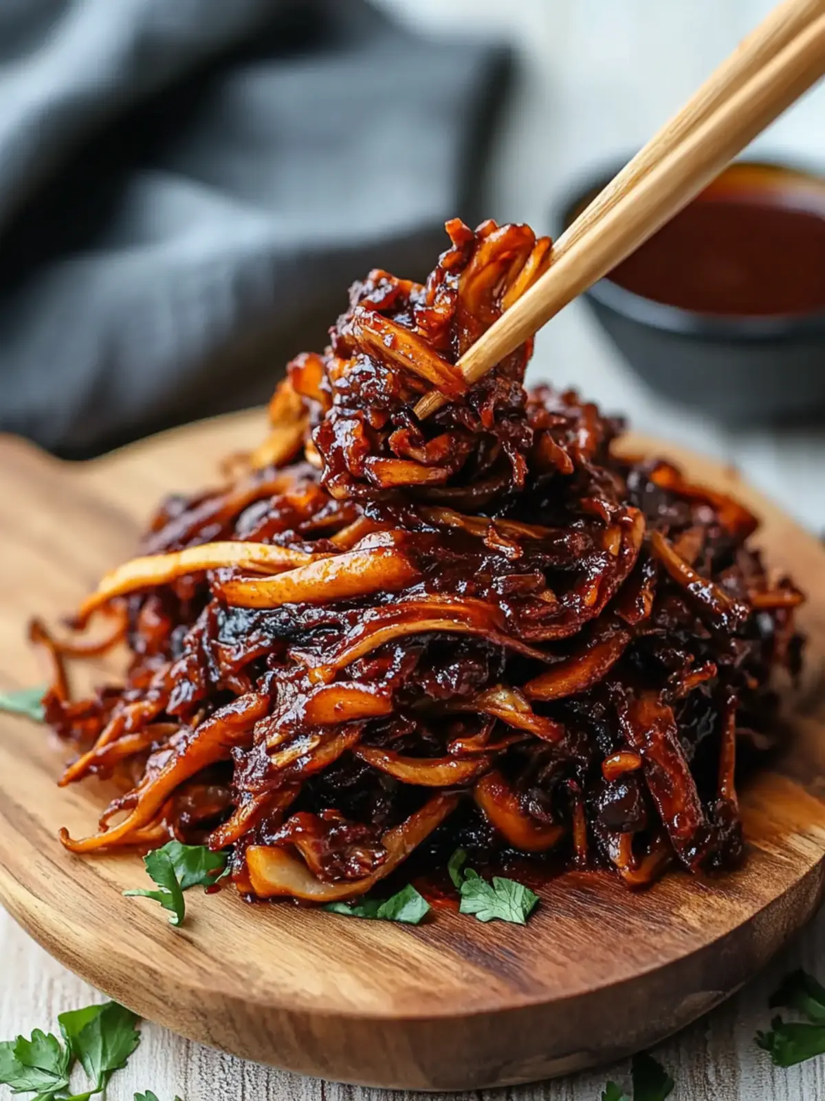 BBQ Pulled Mushrooms: Savory Vegan Delight You’ll Crave! 3 BBQ Pulled Mushrooms: Savory Vegan