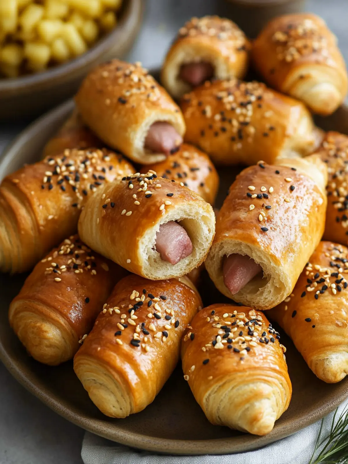 Everything Bagel Pigs in a Blanket for Ultimate Snack Bliss 5 Everything Bagel Pigs in a Blanket