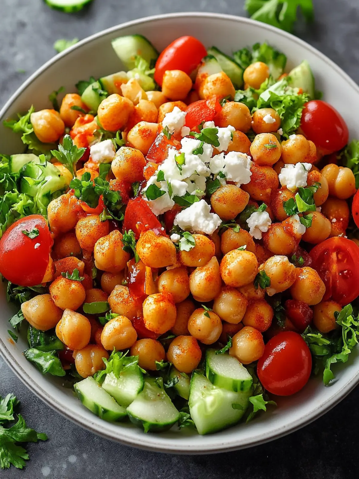 Spicy Buffalo Chickpea Salad That Everyone Will Love 4 Buffalo Chickpea Salad