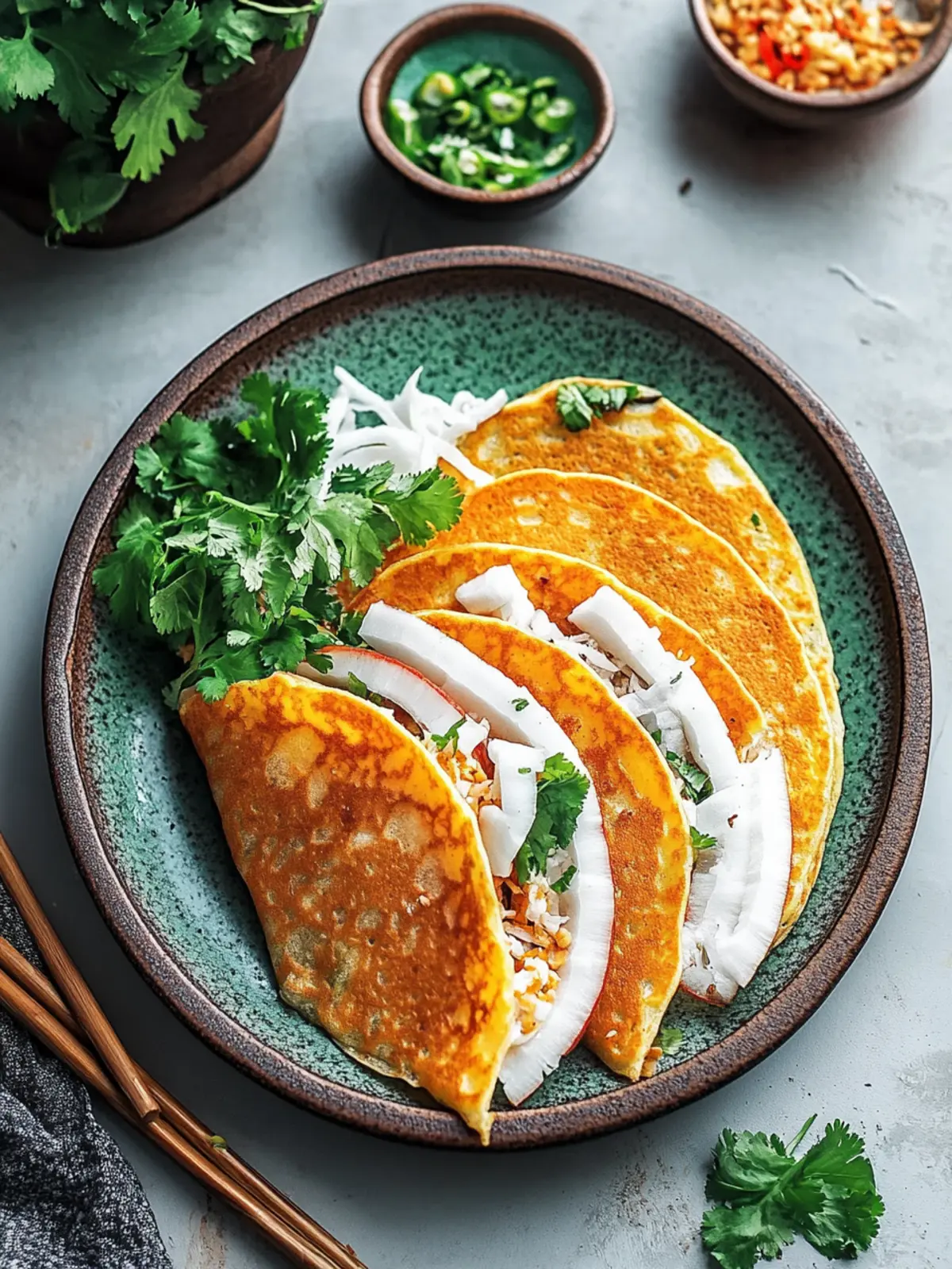 Discover Banh Bo Nuong: Irresistible Vietnamese Coconut Pancakes 4 Banh Bo Nuong (Vietnamese Coconut Pancakes)