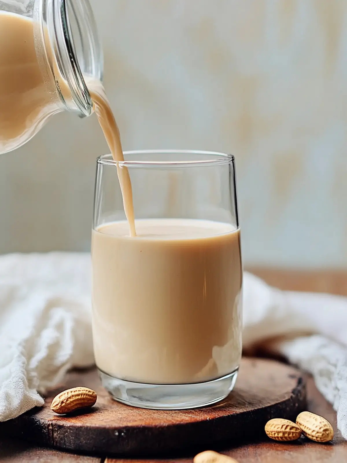 Creamy Homemade Peanut Milk You’ll Love in Every Sip 4 Homemade Peanut Milk