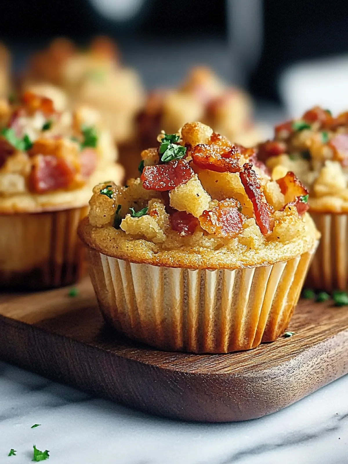 Bacon Stuffing Muffins: Ultimate Comfort Food Delight 3 Bacon Stuffing Muffins