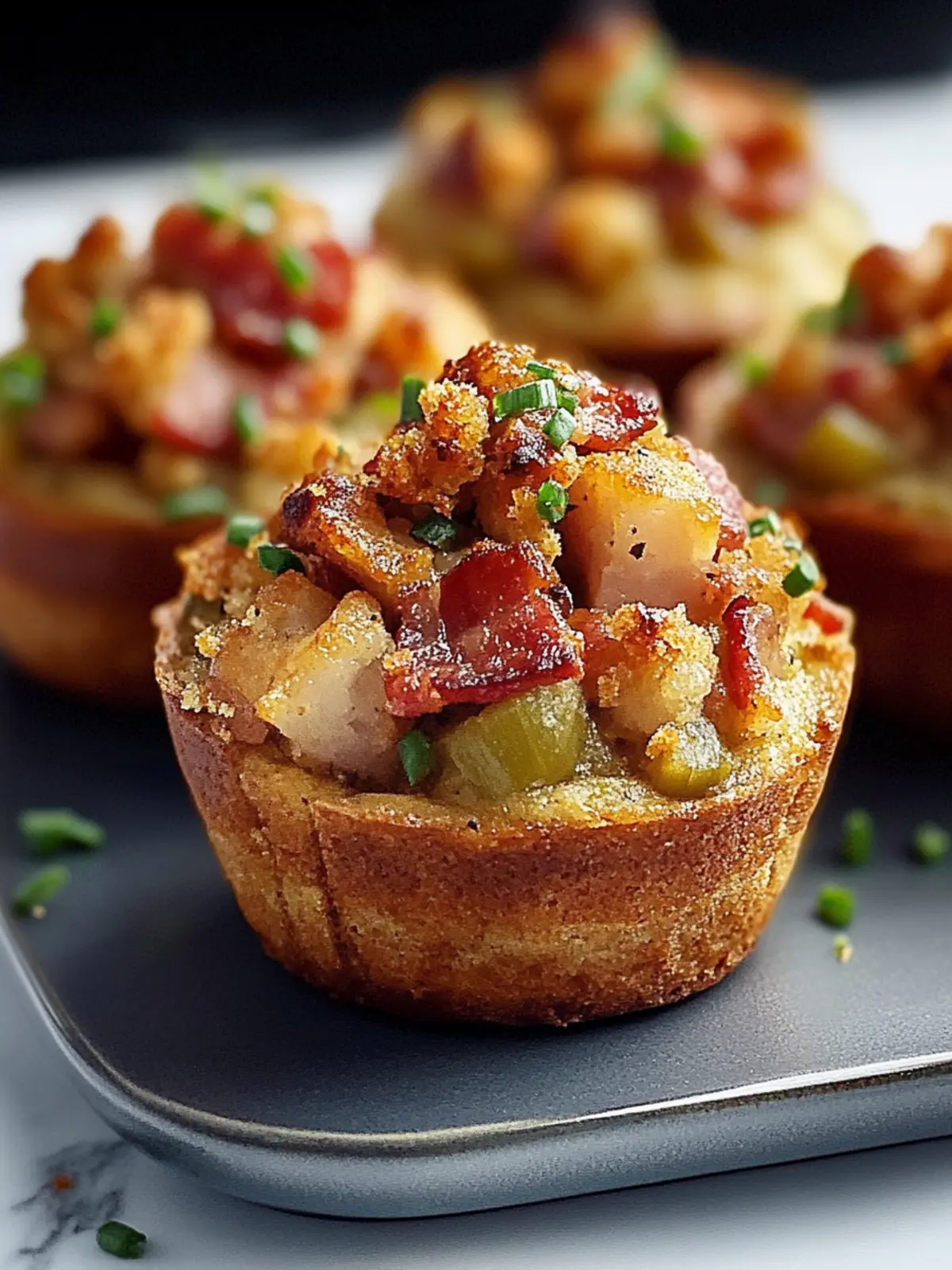 Bacon Stuffing Muffins: Ultimate Comfort Food Delight 4 Bacon Stuffing Muffins