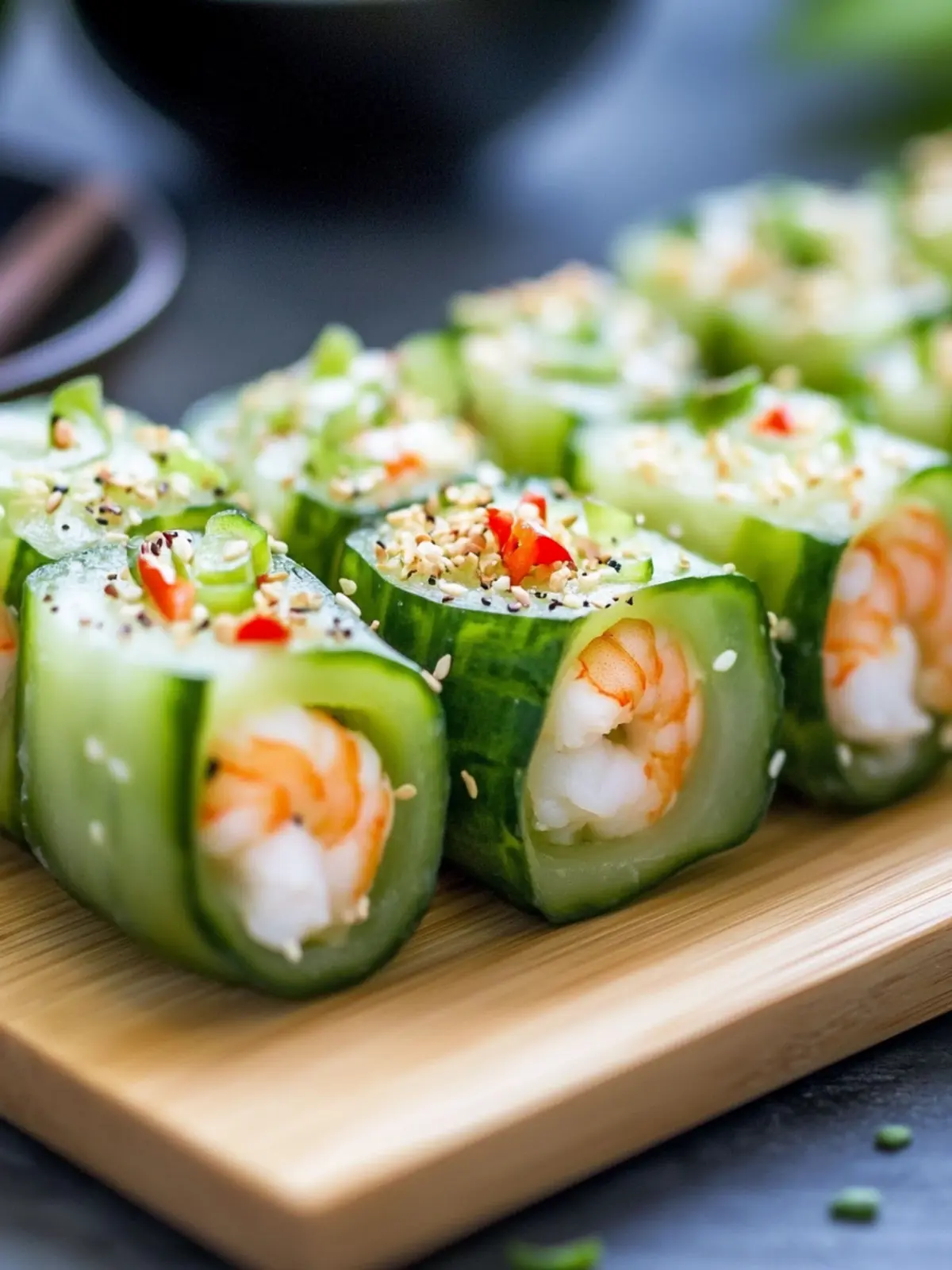 Keto Cucumber Shrimp Roll-Ups for Fresh Flavor Lovers 5 Keto Cucumber Shrimp Roll-Ups