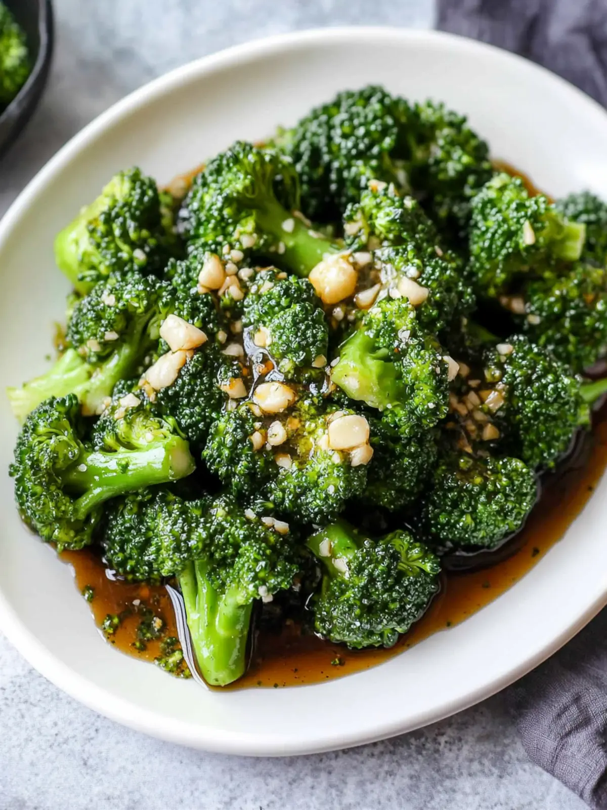 Garlic Broccoli with Savory Sauce for Flavor Lovers 4 Broccoli with Garlic Sauce