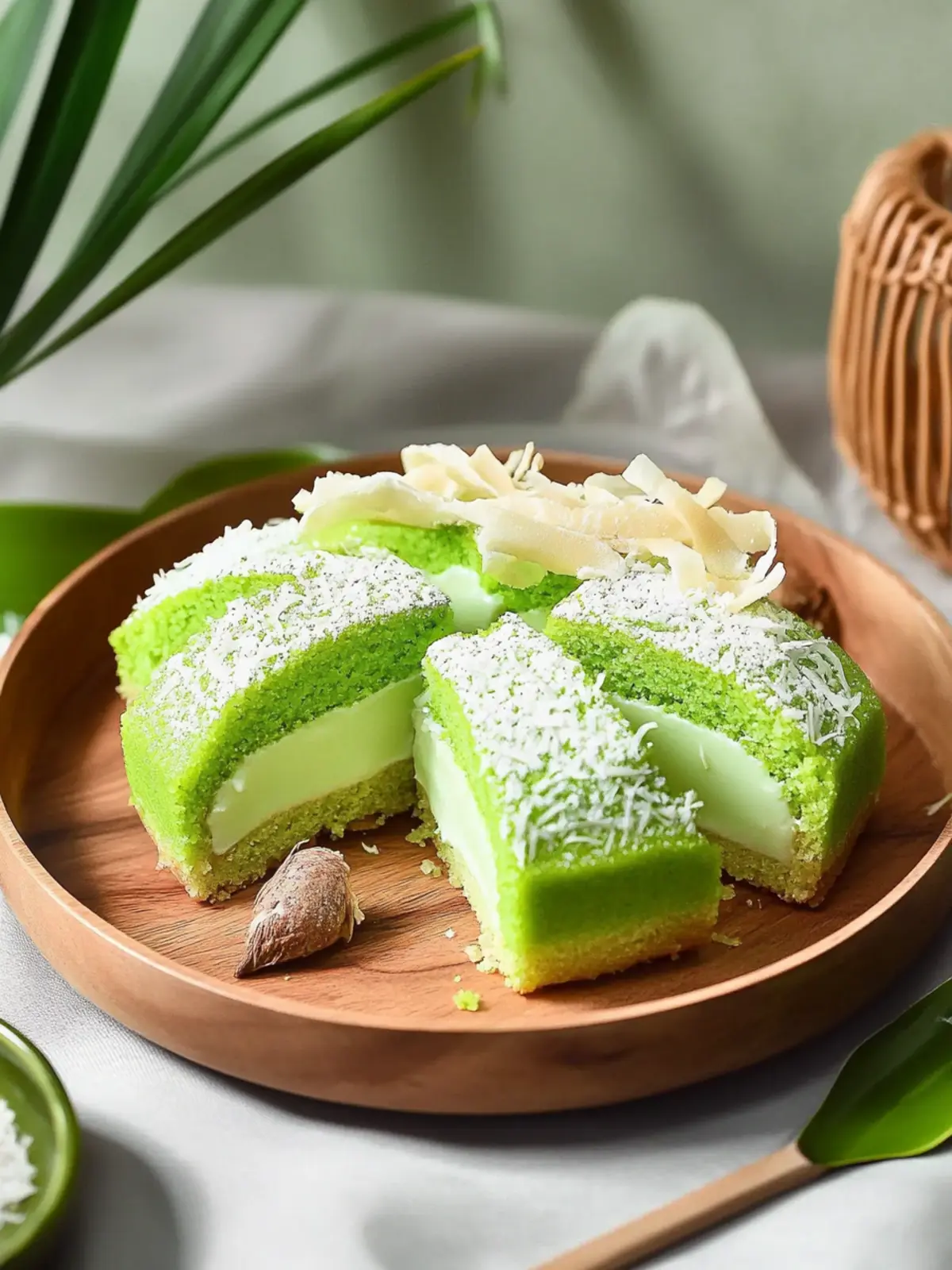 Delicious Pandan Pukis Cake with Rich Coconut Milk Twist 4 Pandan Pukis Cake (Pandan Coconut Milk Cake)
