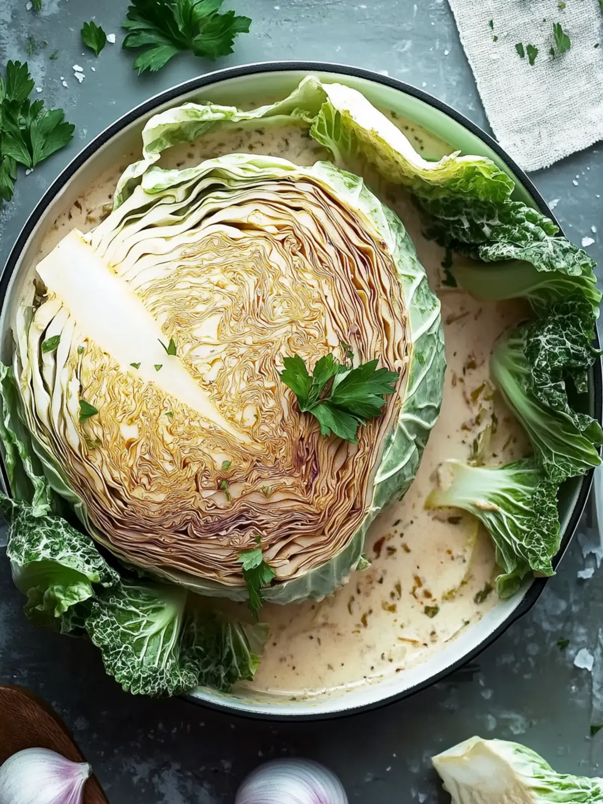 Marry Me Melting Cabbage with Creamy Tuscan Bliss Unleashed 3 Marry Me Melting Cabbage with Creamy Tuscan Bliss