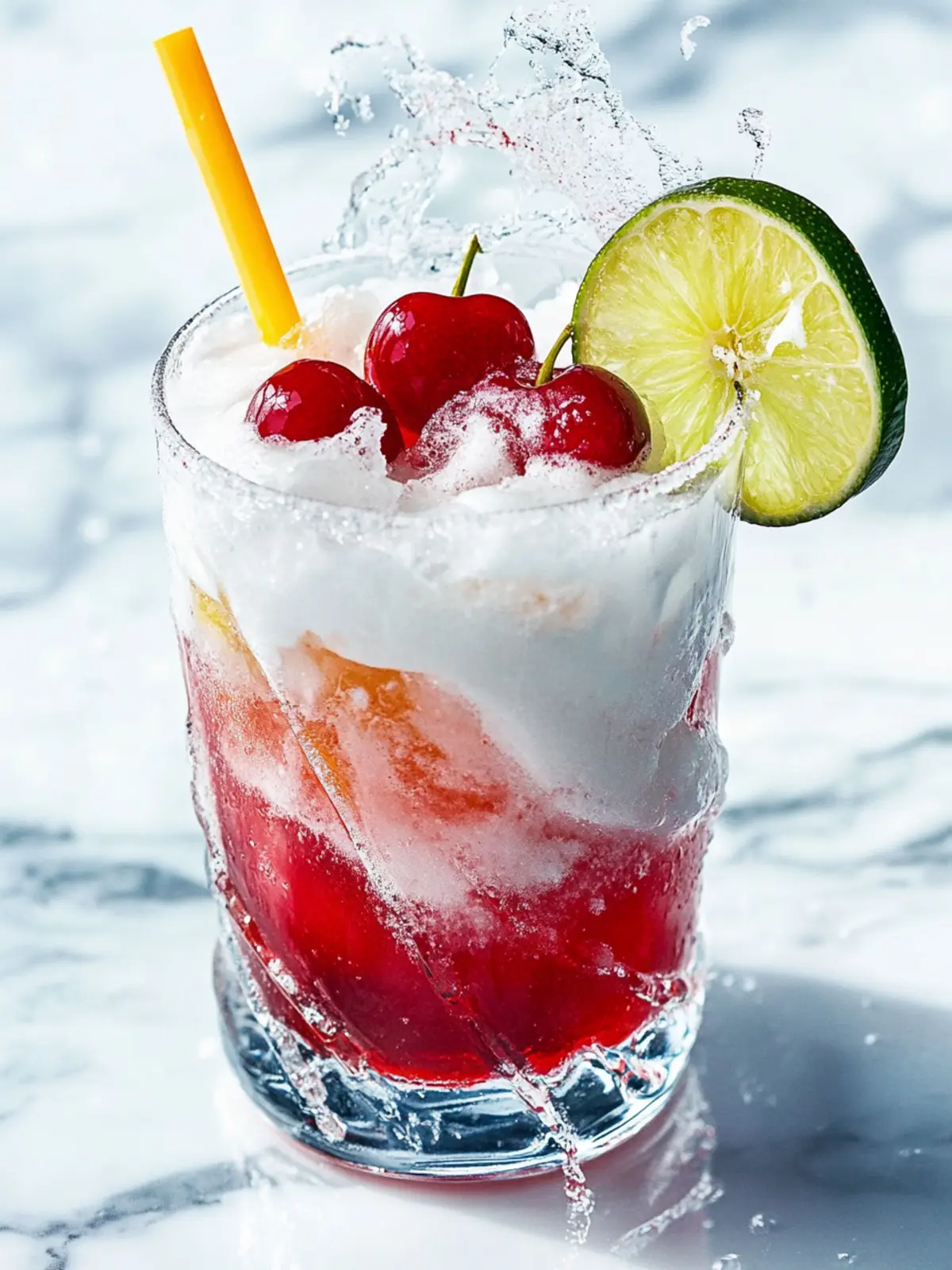 Cherry Lime Frost Dirty Soda: A Fun Twist on Your Faves 2 Cherry Lime Frost Dirty Soda
