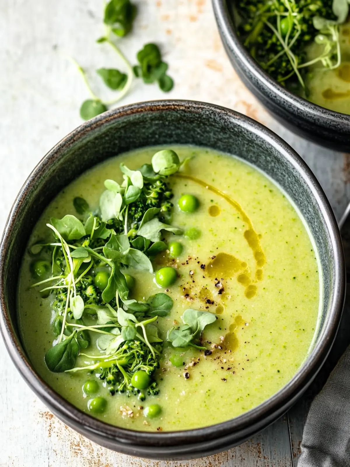 Creamy Broccoli and Pea Soup That Wows Your Taste Buds 4 Broccoli and Pea Soup