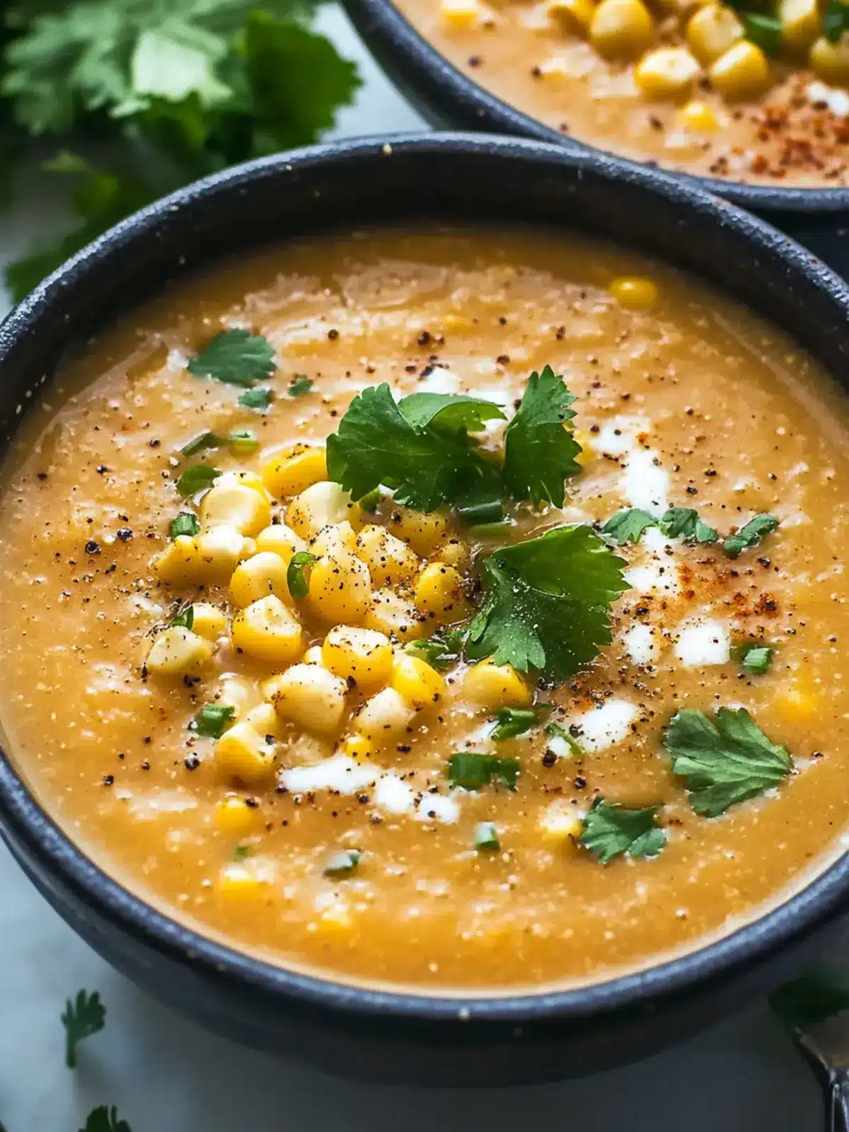 Creamy Fresh Esquites Soup That Will Brighten Your Day 5 Fresh Esquites Soup