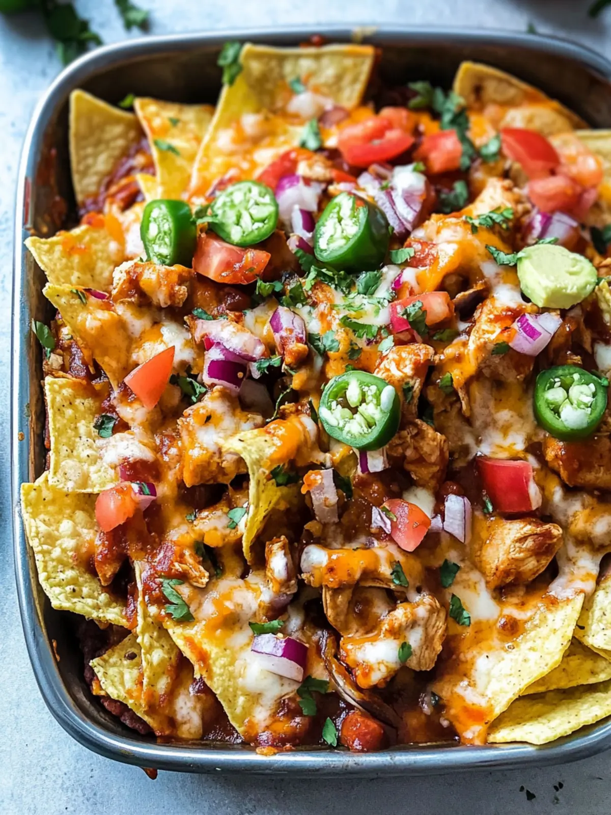 Ultimate BBQ Chicken Nachos That Will Wow Your Taste Buds 5 BBQ Chicken Nachos