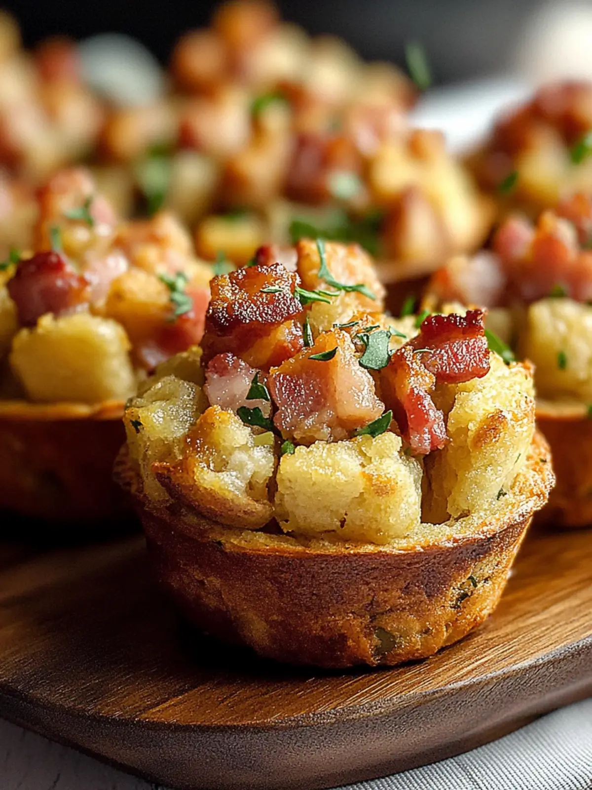Bacon Stuffing Muffins: Ultimate Comfort Food Delight 5 Bacon Stuffing Muffins