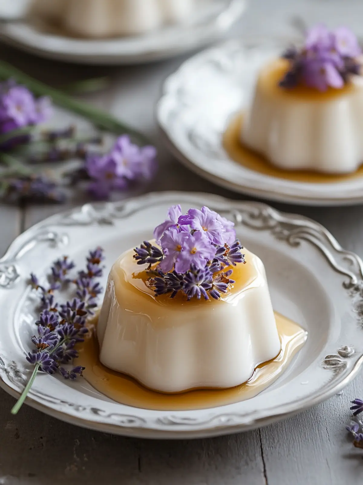 Lavender Honey Panna Cotta for a Dreamy Dessert Night 4 Lavender Honey Panna Cotta
