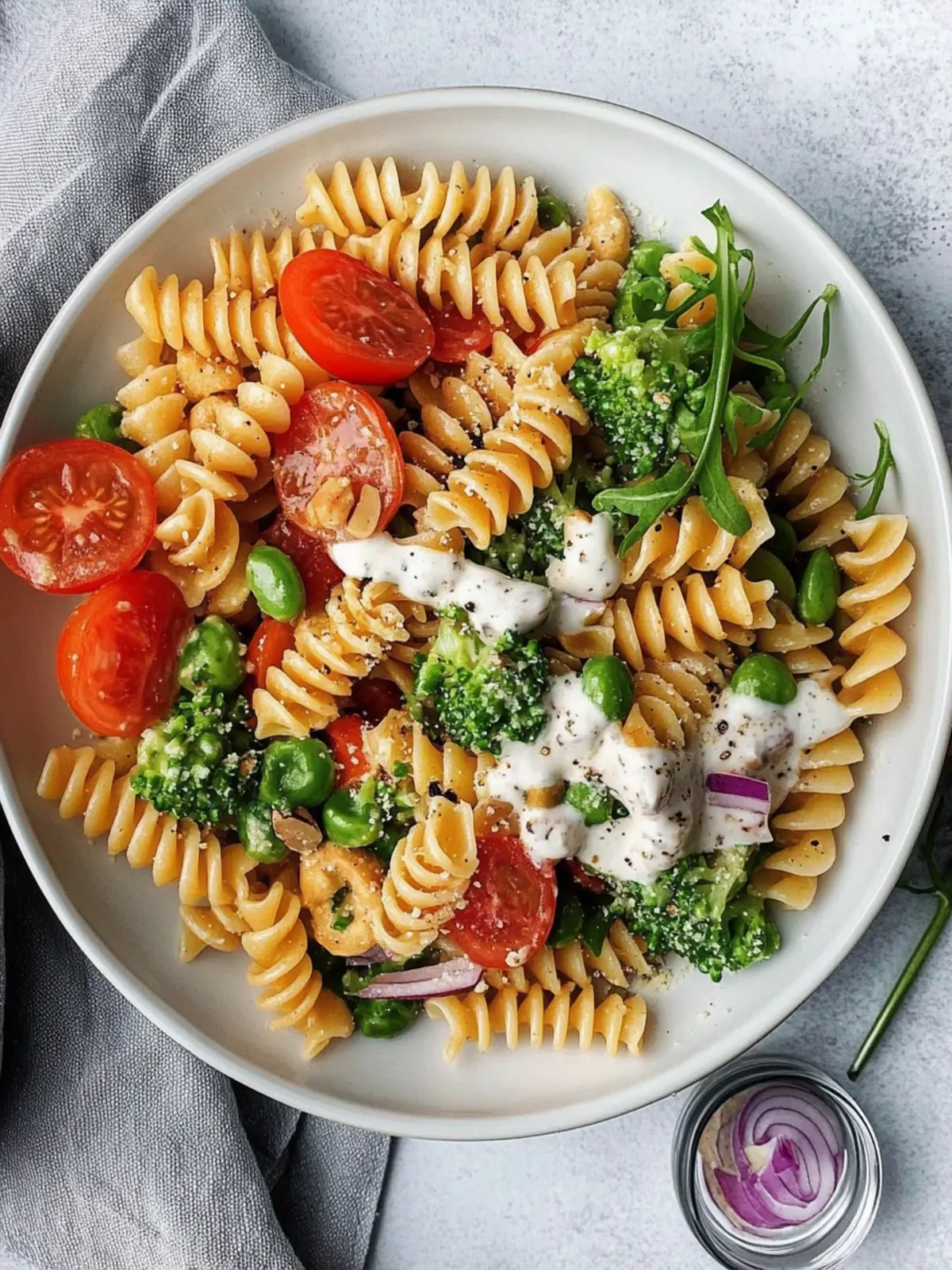 Vegan Pasta Salad With Creamy Nut Butter Sauce You’ll Love 3 Vegan Pasta Salad With Creamy Nut Butter Sauce