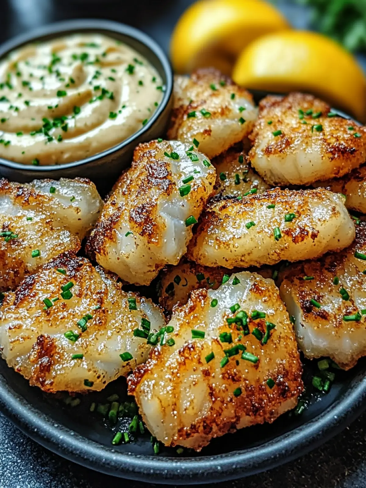 Lemon Butter Fish Bites with Garlic Aioli to Wow Your Tastebuds 5 Lemon Butter Fish Bites with Garlic Aioli