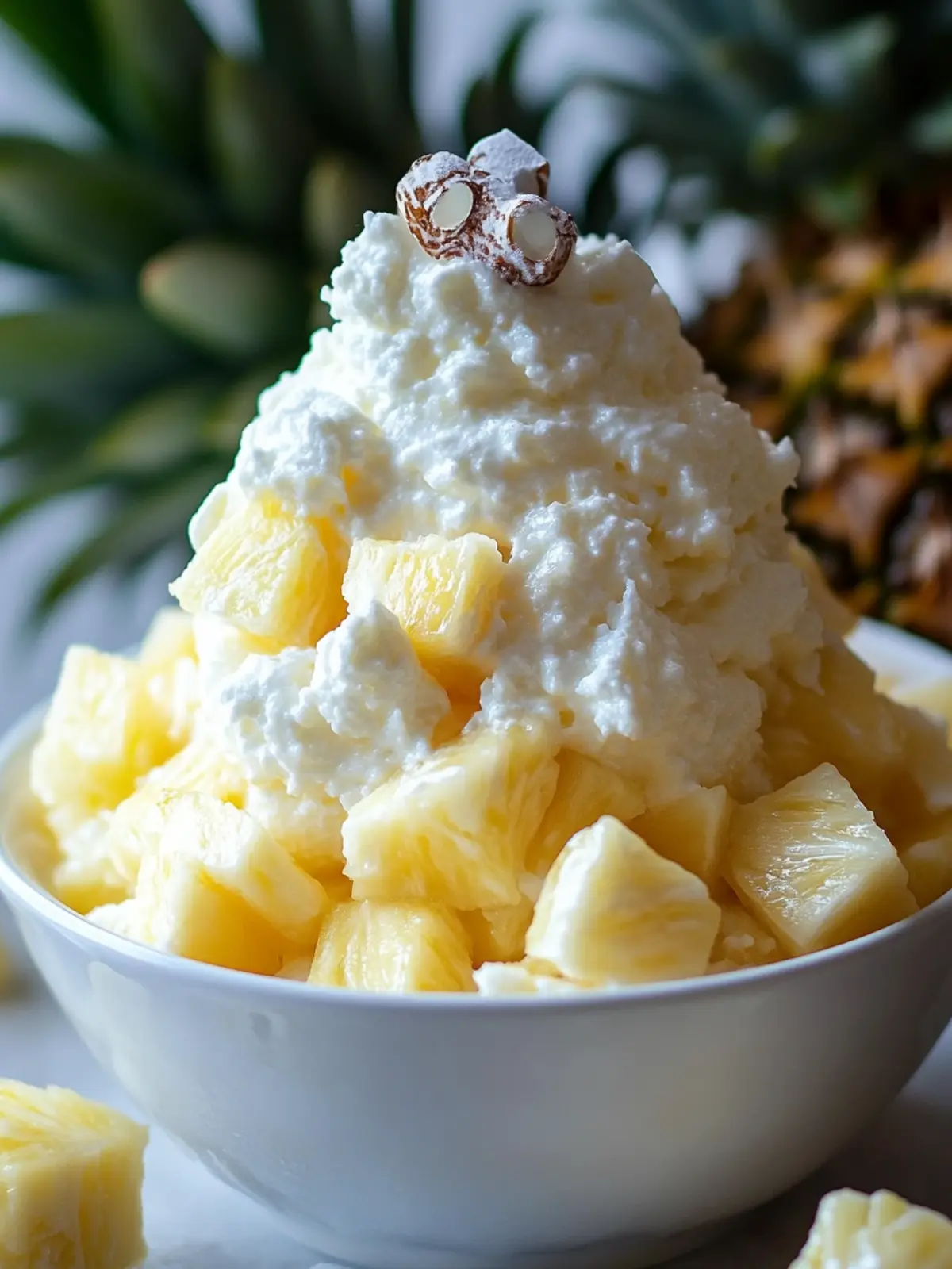 Delicious Pineapple Fluff Salad That Everyone Will Love 2 Pineapple Fluff