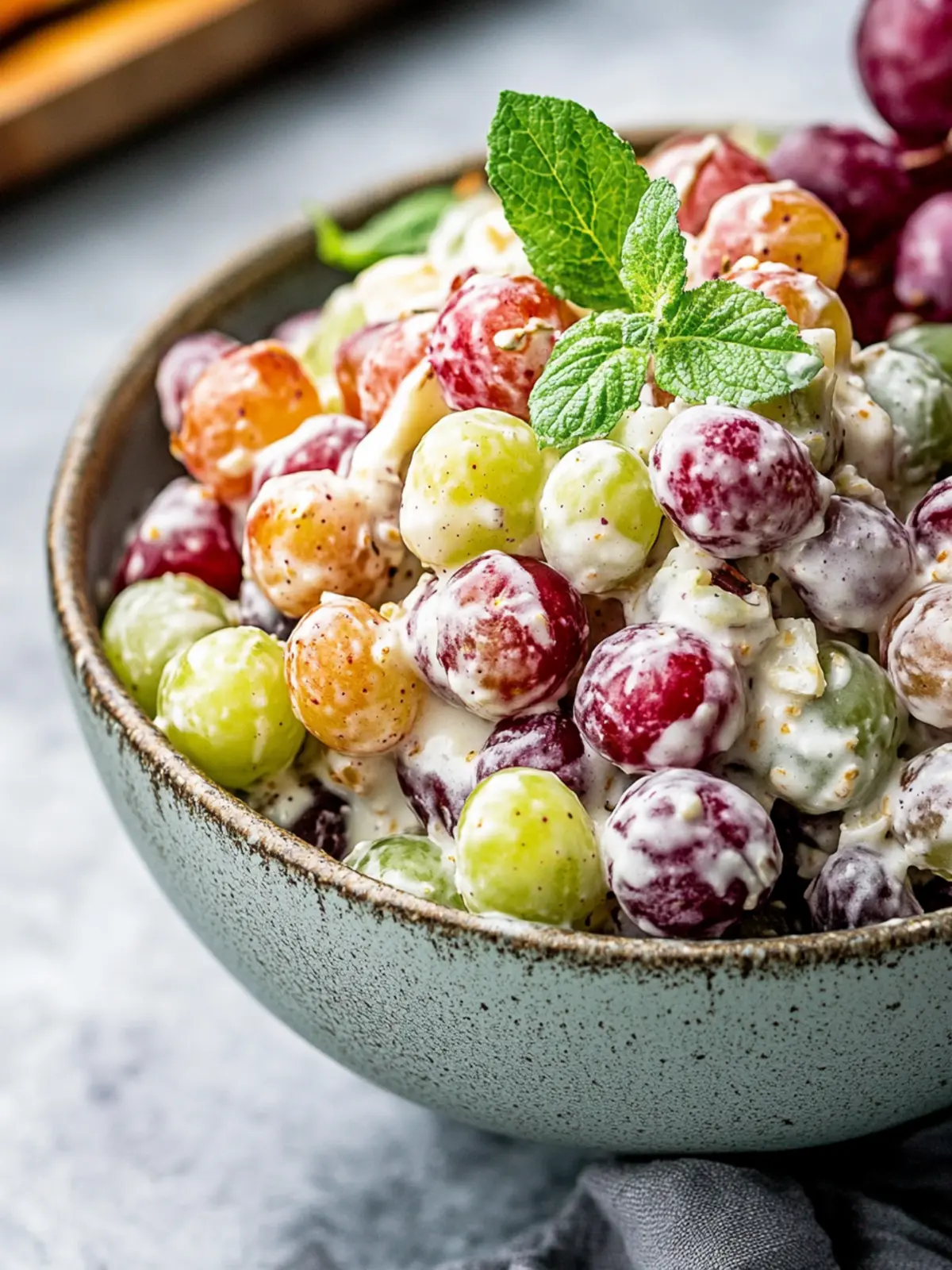 Creamy Grape Salad That Will Wow Your Taste Buds Today 5 Creamy Grape Salad